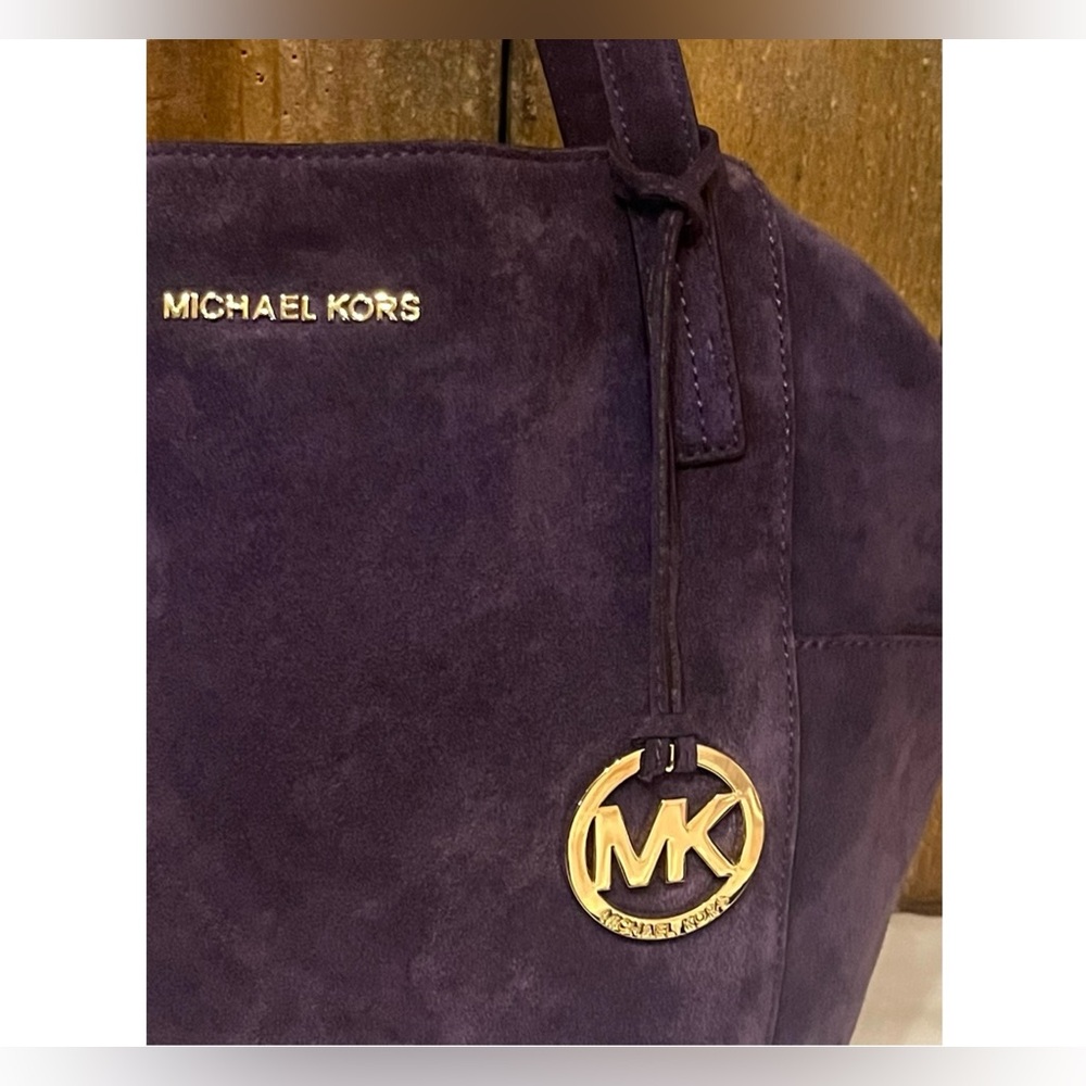 MICHAEL Michael Kors Purple Shoulder Bag - Picture 11 of 16
